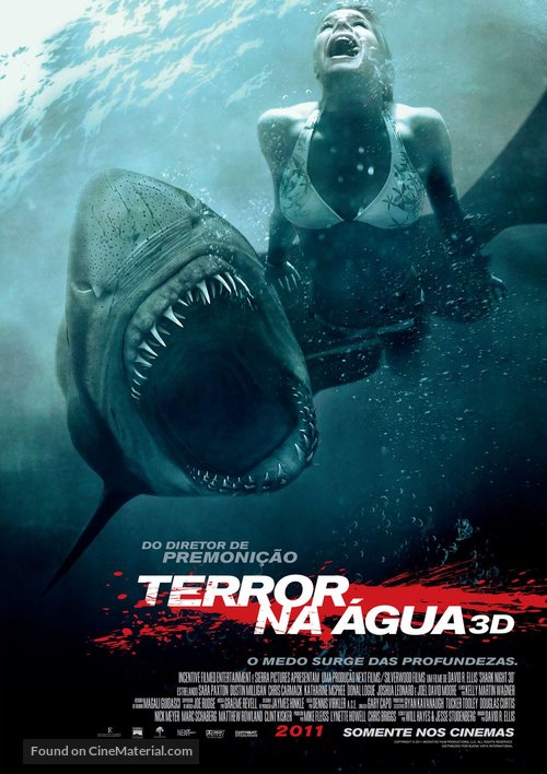 Shark Night 3D - Brazilian Movie Poster