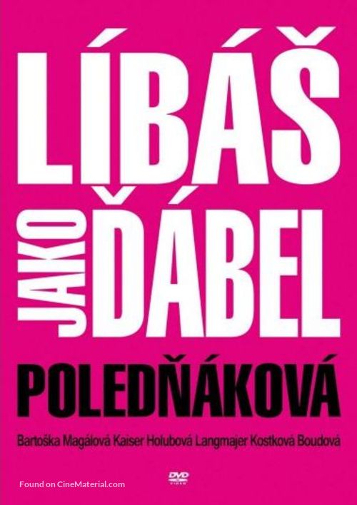 L&iacute;b&aacute;s jako d&aacute;bel - Czech DVD movie cover