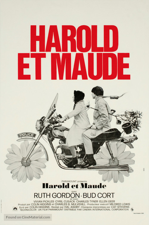 Harold and Maude - French Movie Poster