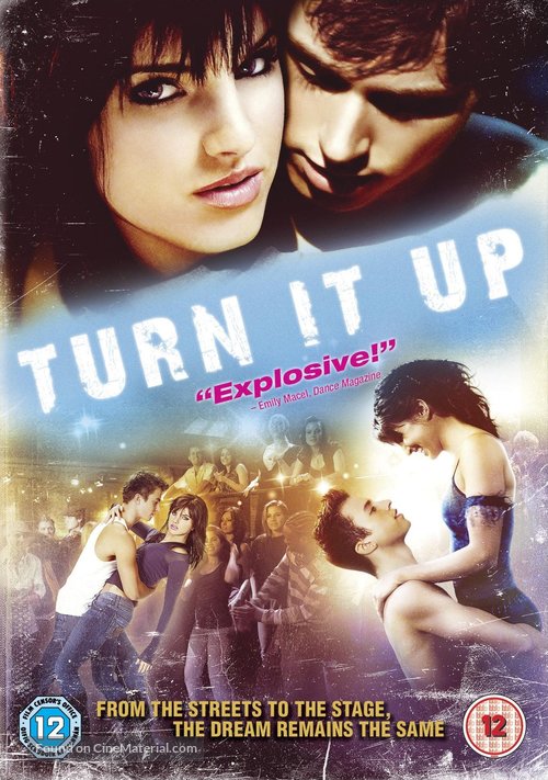 Center Stage: Turn It Up - British DVD movie cover