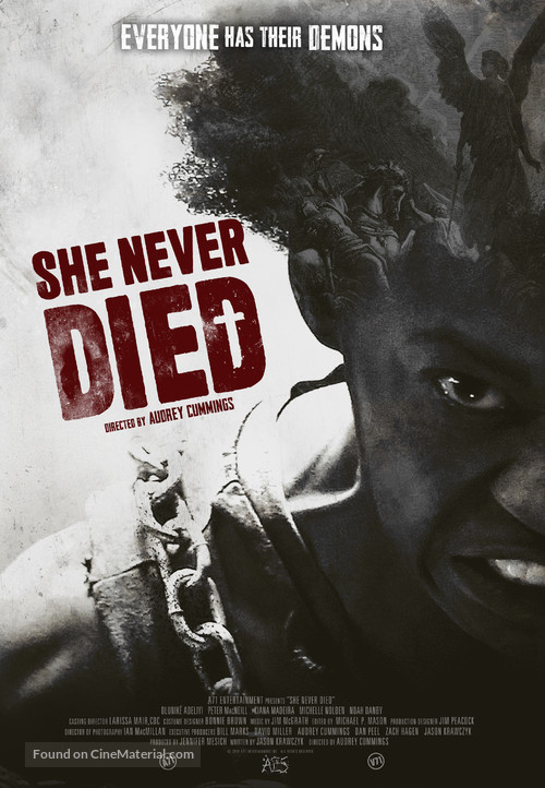 She Never Died - Canadian Movie Poster