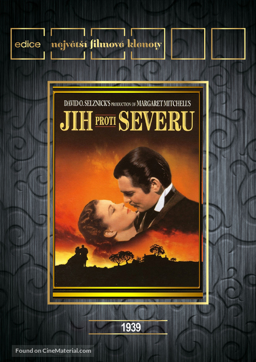 Gone with the Wind - Czech DVD movie cover