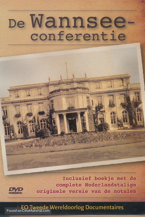 Die Wannseekonferenz - Dutch DVD movie cover