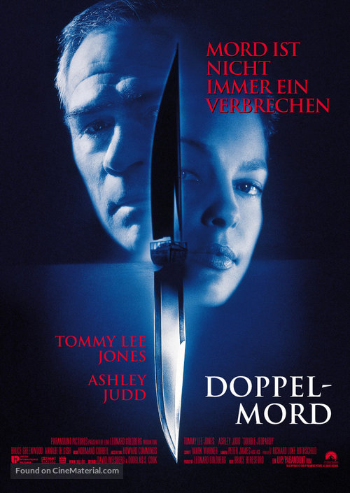 Double Jeopardy - German Movie Poster