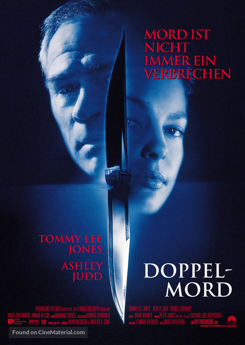 Double Jeopardy - German Movie Poster