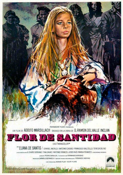 Flor de santidad - Spanish Movie Poster