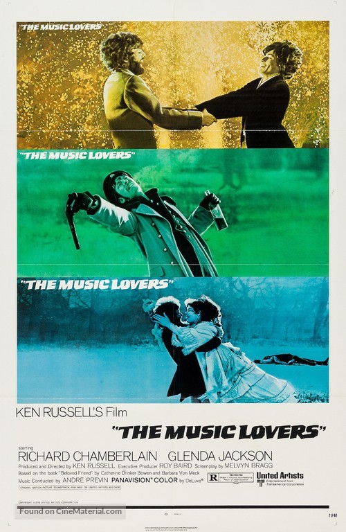 The Music Lovers - Movie Poster