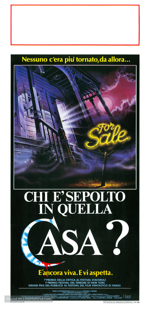 House - Italian Movie Poster