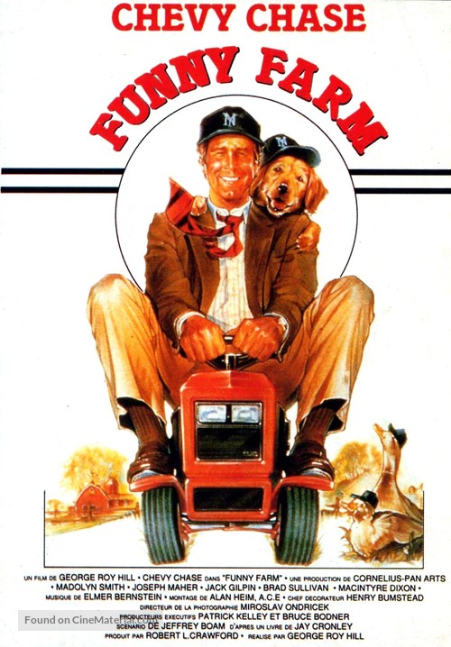 Funny Farm - French VHS movie cover