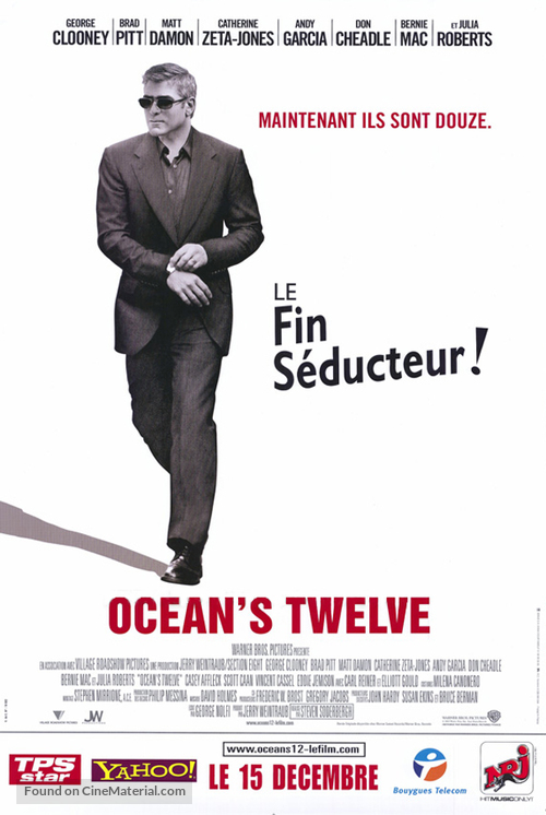 Ocean&#039;s Twelve - French poster