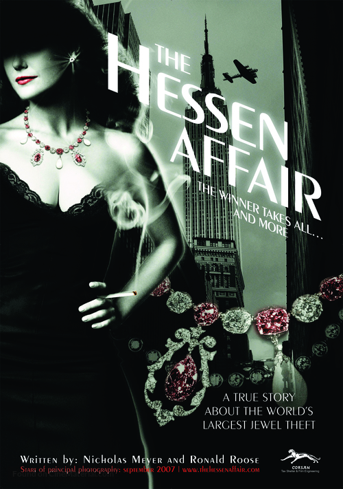 The Hessen Affair - Belgian Movie Poster