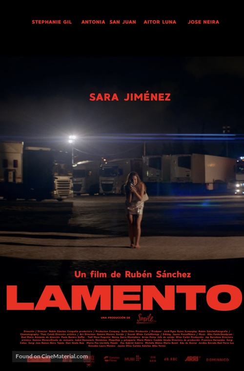 Lamento - Spanish Movie Poster