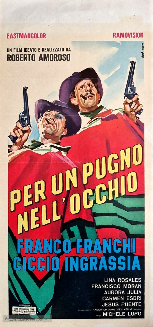 Per un pugno nell&#039;occhio - Italian Movie Poster