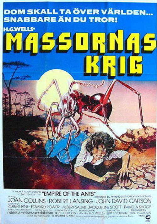 Empire of the Ants - Swedish Movie Poster