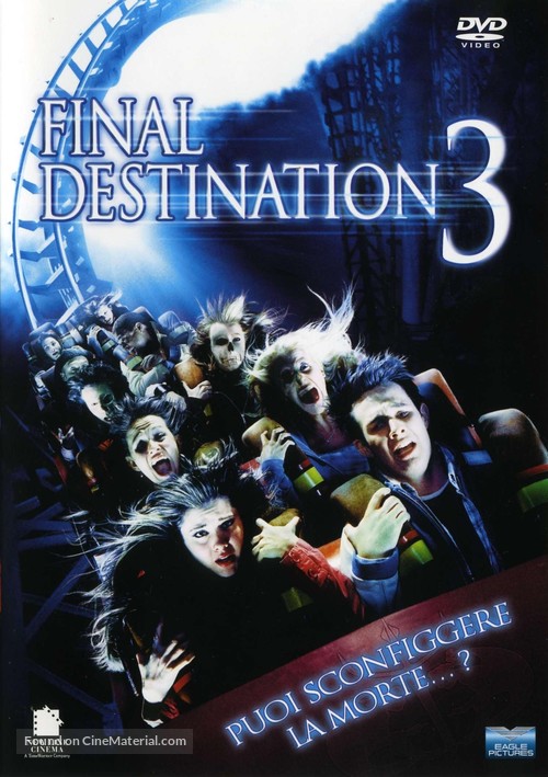 Final Destination 3 - Italian DVD movie cover