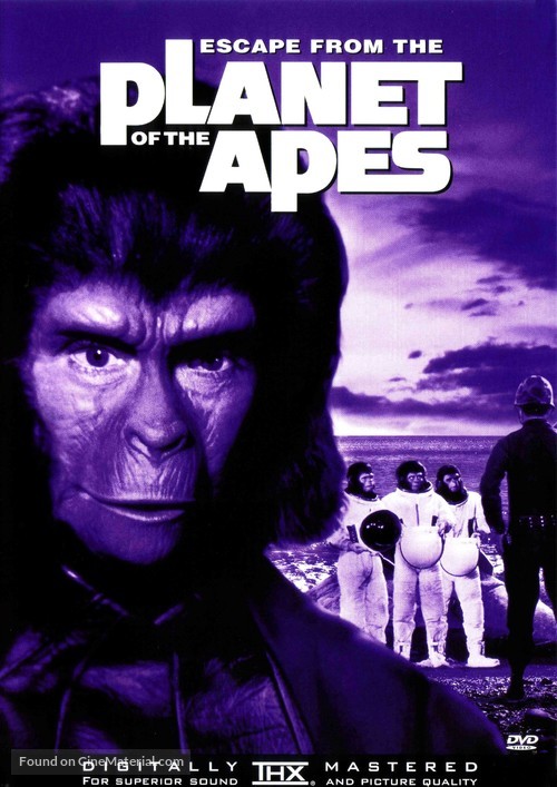 Escape from the Planet of the Apes - DVD movie cover