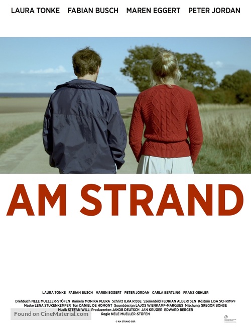 Am Strand - German Movie Poster