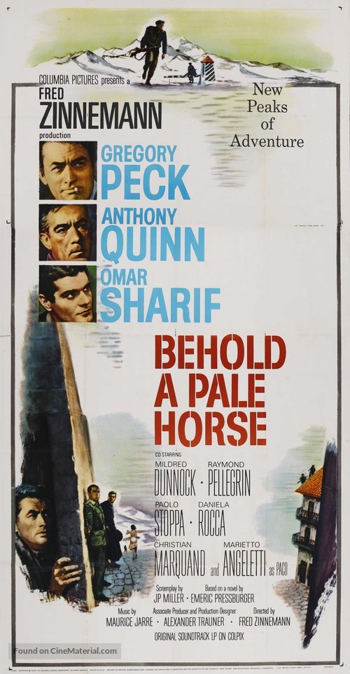 Behold a Pale Horse - Movie Poster
