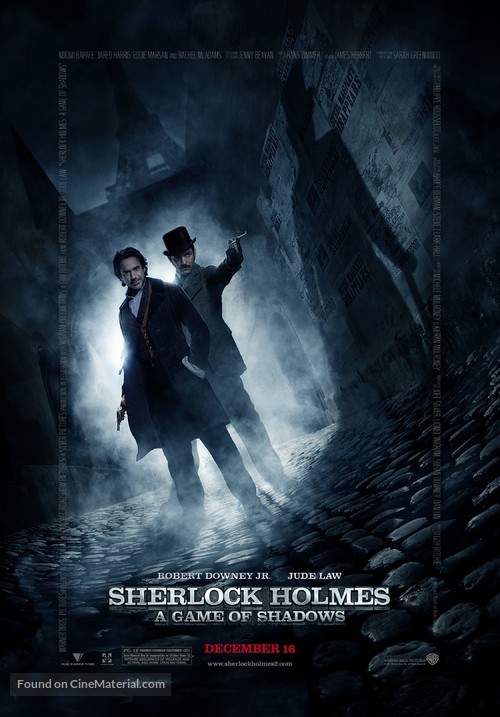 Sherlock Holmes: A Game of Shadows - Movie Poster