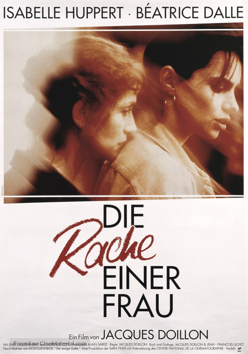 La vengeance d&#039;une femme - German Movie Poster