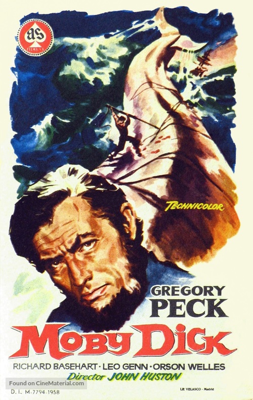 Moby Dick - Spanish Movie Poster
