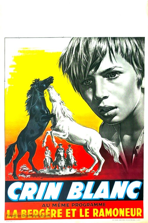 Crin blanc: Le cheval sauvage - Belgian Movie Poster