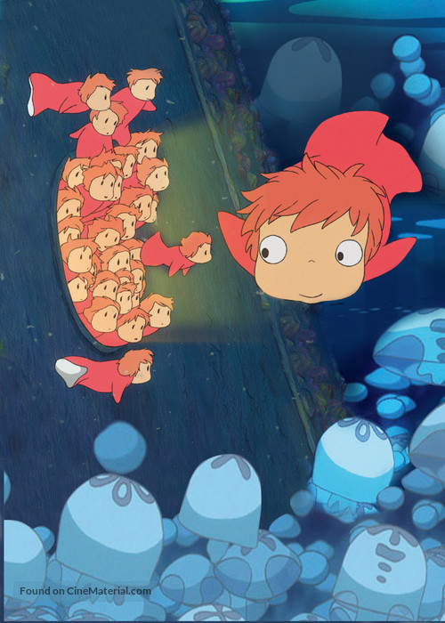 Gake no ue no Ponyo - French Key art