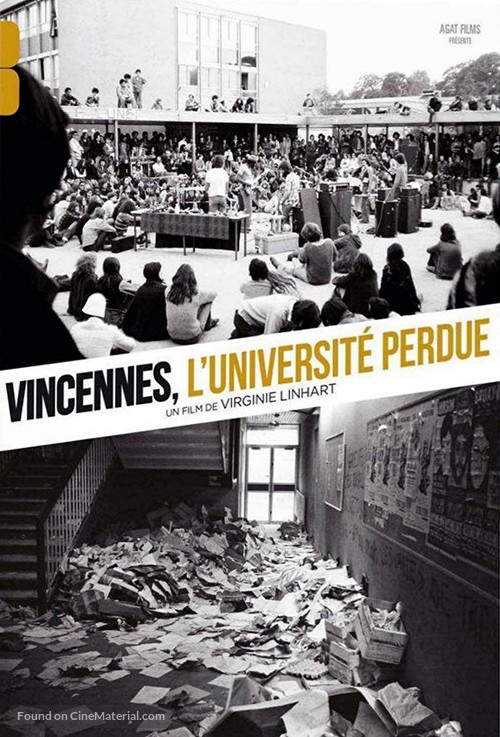 Vincennes, l&#039;universit&eacute; perdue - French DVD movie cover