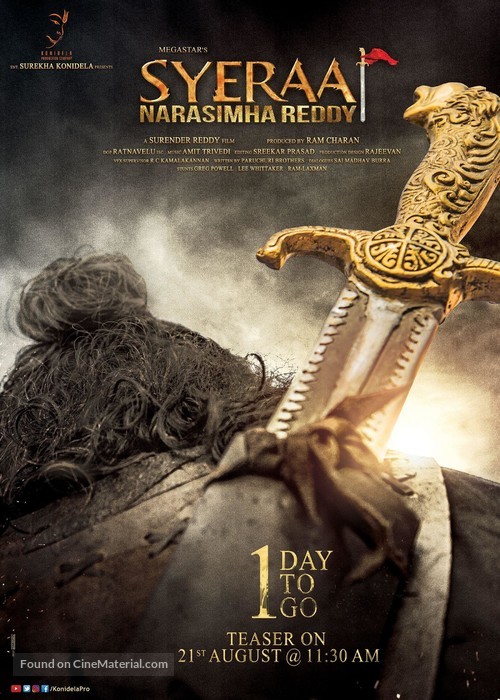 Sye Raa Narasimha Reddy - Indian Movie Poster