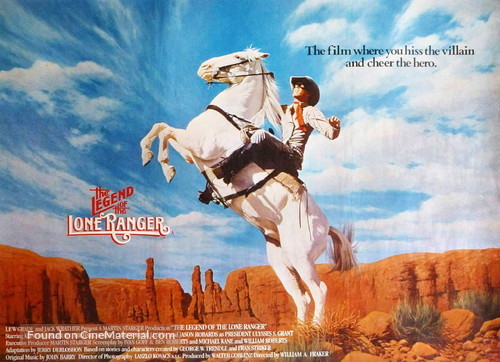 The Legend of the Lone Ranger - British Movie Poster