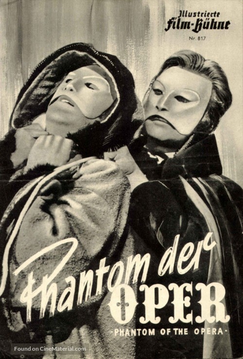 Phantom of the Opera - German poster