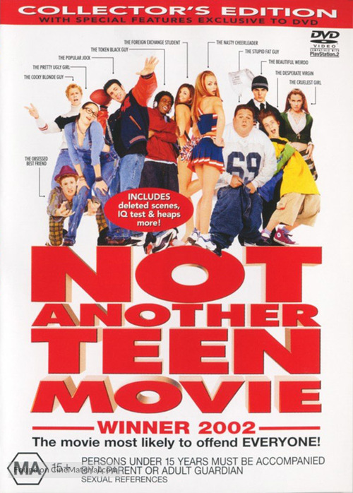 Not Another Teen Movie - Australian Movie Cover