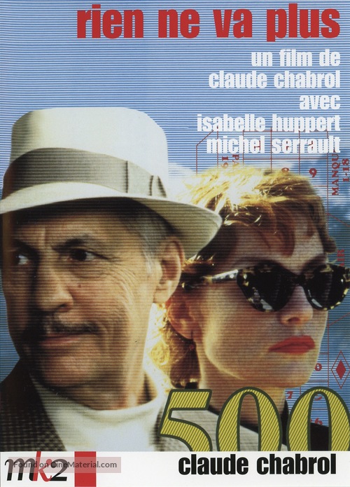 Rien ne va plus - French DVD movie cover