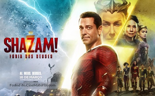 Shazam! Fury of the Gods - Brazilian Movie Poster