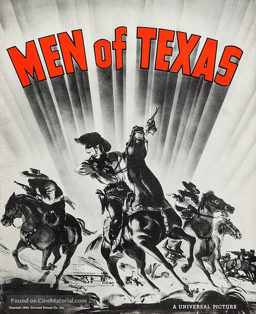 Men of Texas - poster