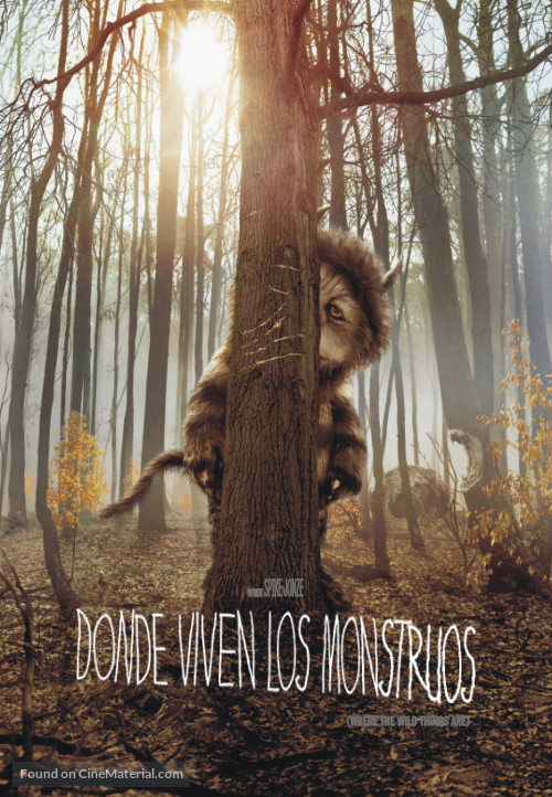 Where the Wild Things Are - Argentinian Movie Cover