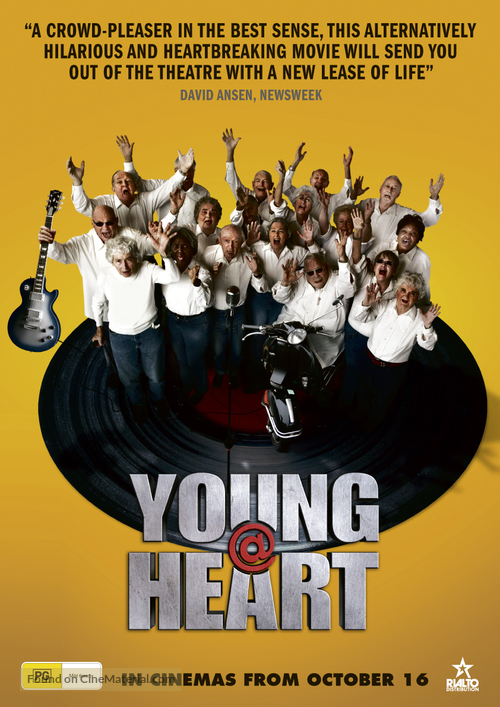 Young at Heart - Australian Movie Poster