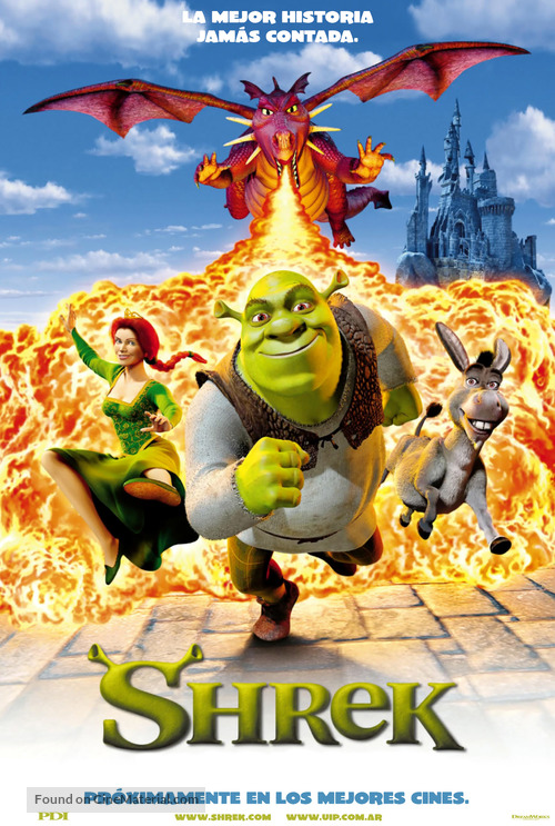 Shrek - Argentinian Movie Poster