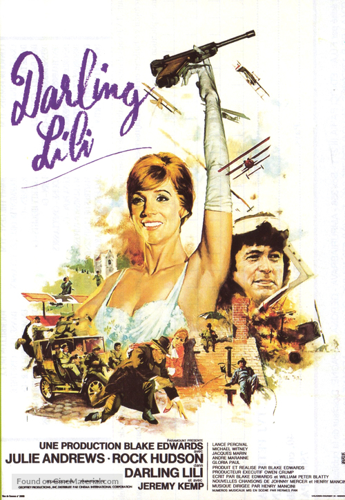 Darling Lili - French Movie Poster