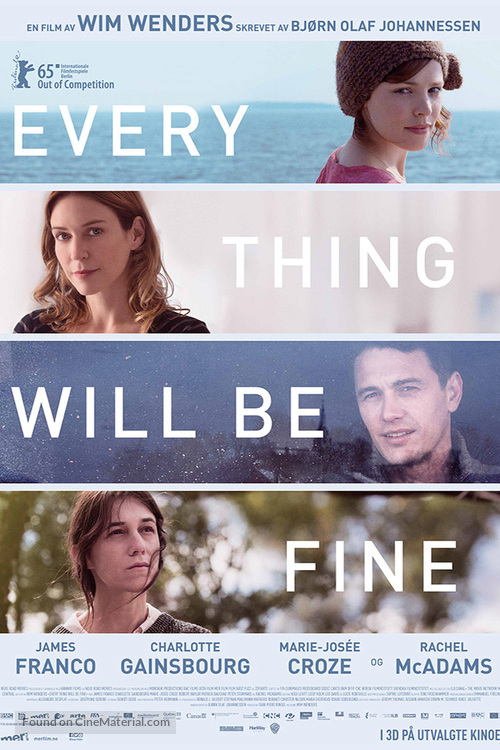 Every Thing Will Be Fine - Norwegian Movie Poster