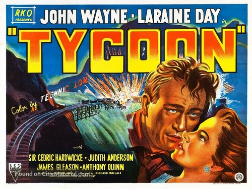 Tycoon - British Movie Poster