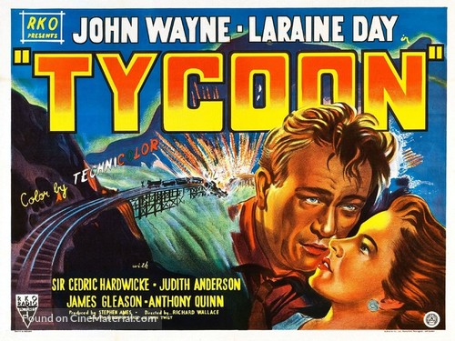 Tycoon - British Movie Poster