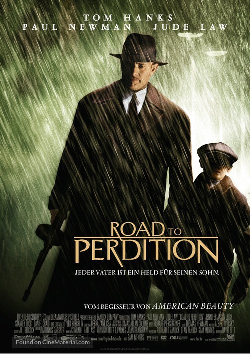 Road to Perdition - German Movie Poster