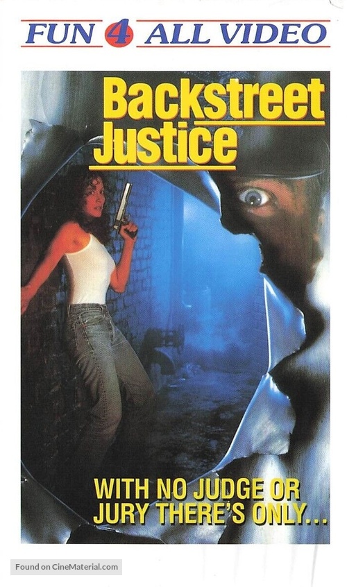 Backstreet Justice - Dutch VHS movie cover