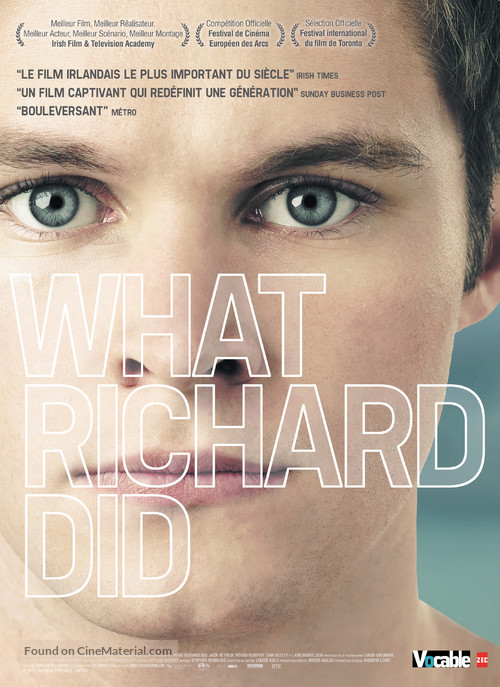 What Richard Did - French Movie Poster