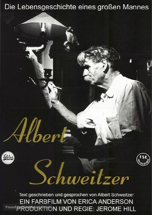 Albert Schweitzer - German Movie Poster