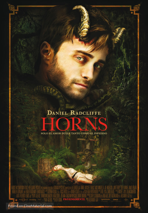 Horns - Spanish Movie Poster