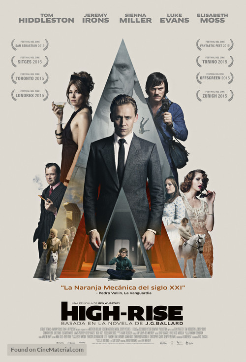 High-Rise - Spanish Movie Poster