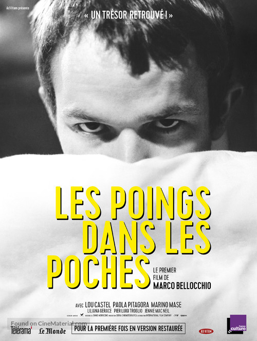 I pugni in tasca - French Re-release movie poster