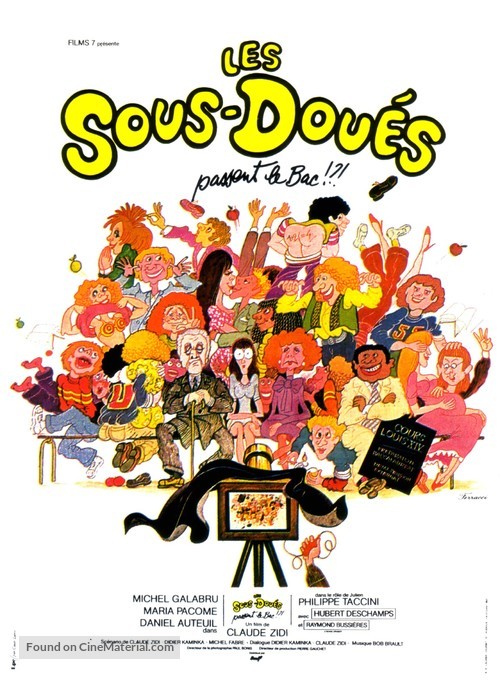 Les sous-dou&eacute;s - French Movie Poster